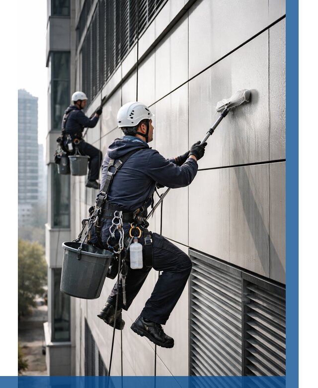 Мойка вентилируемого фасада в Железногорске от 258 р. | ВЫСОТНИК-Жлр