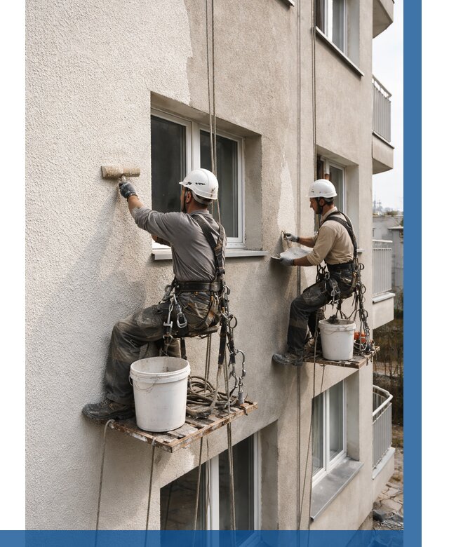 Нанесение короеда на фасад в Железногорске от 465 р. | ВЫСОТНИК-Жлр