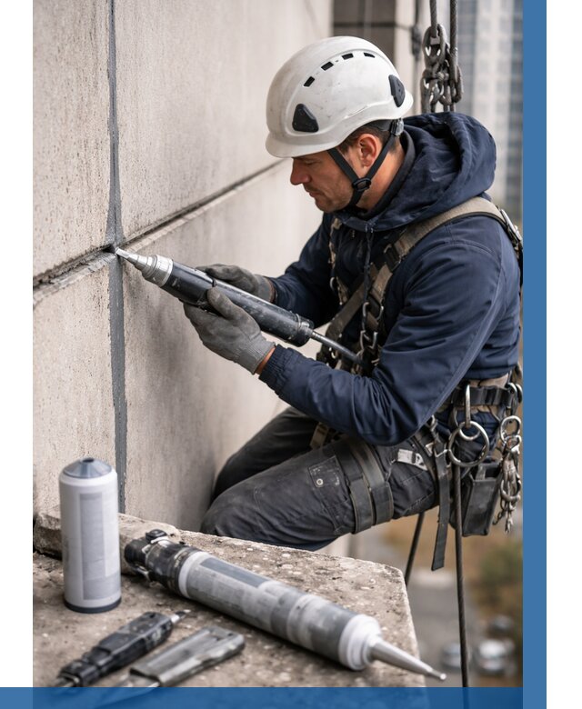 Вторичная герметизация швов в Железногорске от 465 р. | ВЫСОТНИК-Жлр