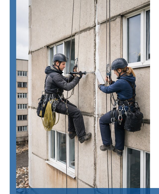 Герметизация межпанельных швов тёплым швом в Железногорске