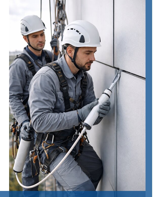 Герметизация швов вилатермом в Железногорске от 620 р. | ВЫСОТНИК-Жлр