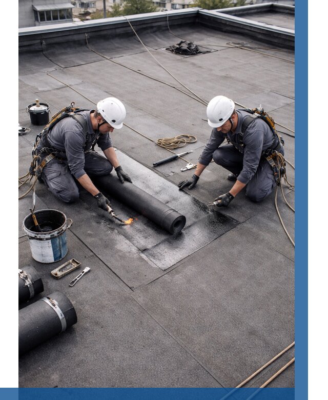 Ремонт мягкой кровли под ключ в Железногорске от 724 р. | ВЫСОТНИК-Жлр