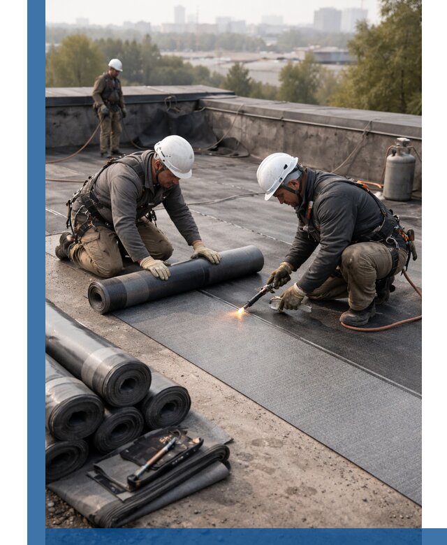 Монтаж мягкой кровли в Железногорске профессионально и надежно