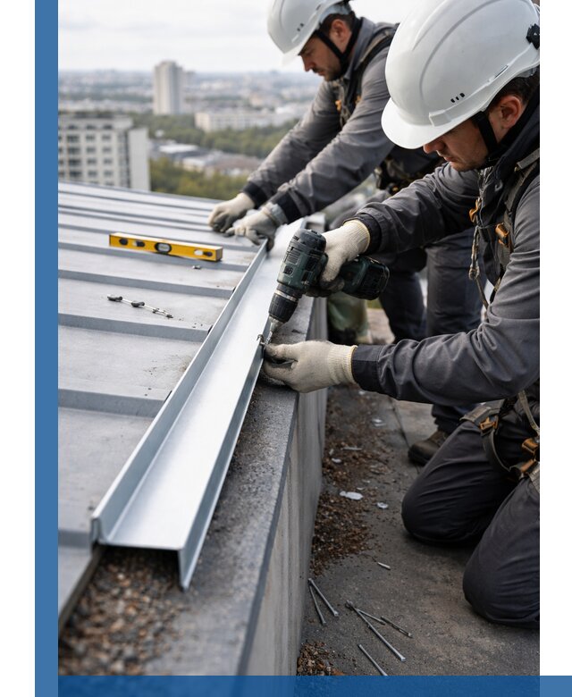 Монтаж капельника на кровле в Железногорске с гарантией качества