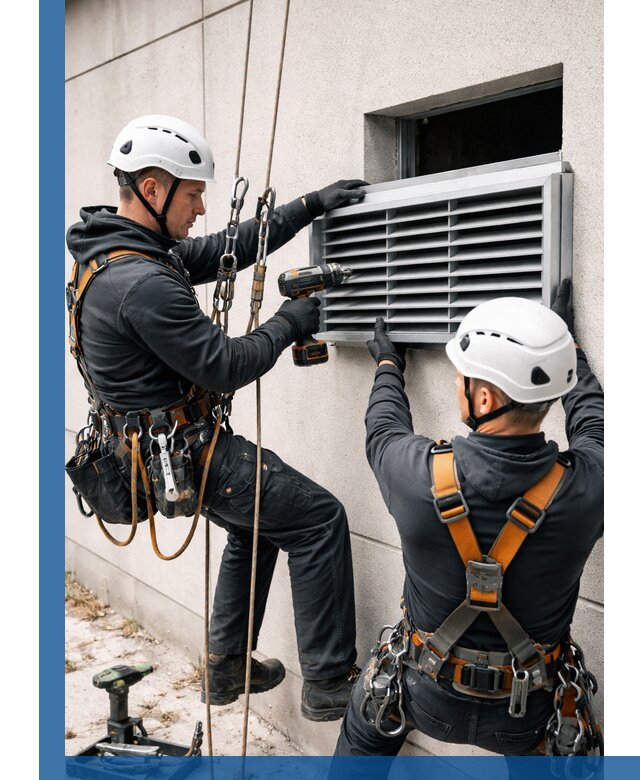 Монтаж вентиляционных решеток в Железногорске профессиональный сервис