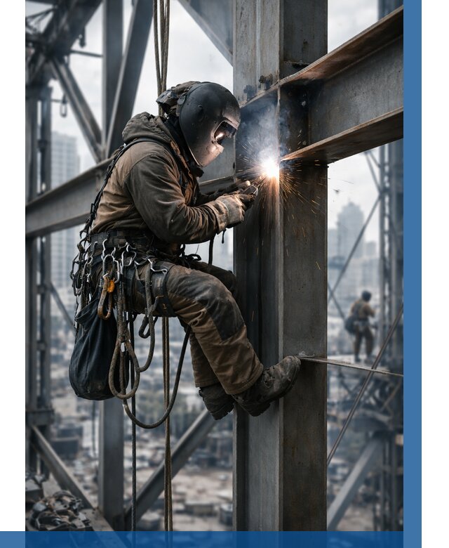 Высотные сварочные работы в Железногорске от 3618 р. | ВЫСОТНИК-Жлр