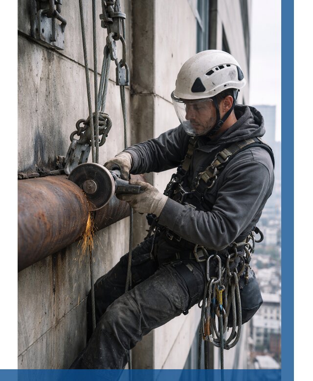 Резка металла на высоте в Железногорске по цене от 4652 р. | ВЫСОТНИК-Жлр