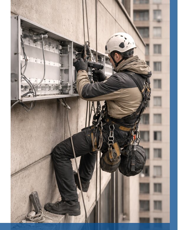 Ремонт вывески на высоте в Железногорске от 4652 р. | ВЫСОТНИК-Жлр