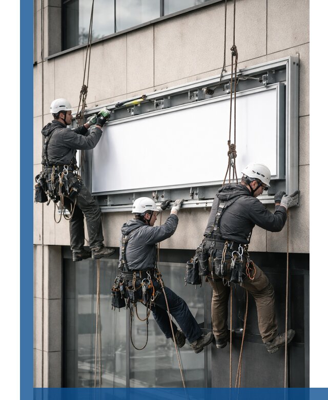 Профессиональный монтаж светового короба под ключ в Железногорске