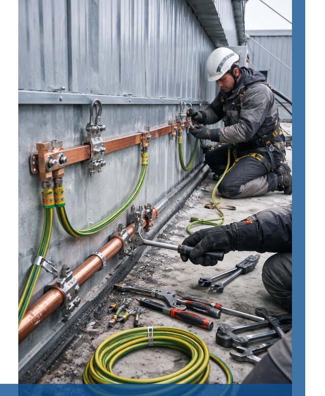 Монтаж заземления здания в Железногорске от 25843 р. | ВЫСОТНИК-Жлр