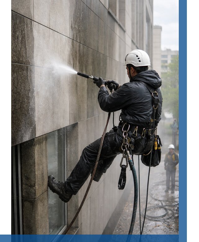 Гидроструйная очистка поверхностей в Железногорске от 879 р. | ВЫСОТНИК-Жлр