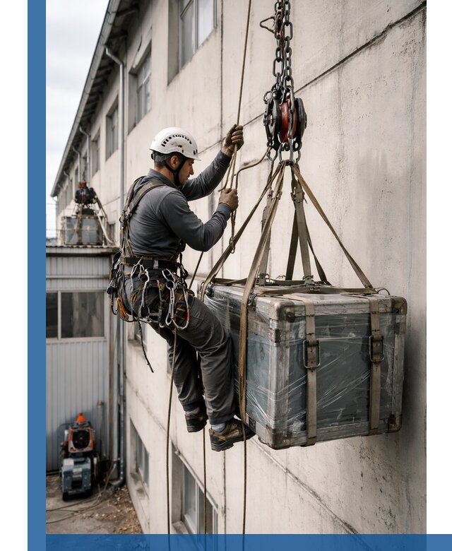 Подъем грузов на высоту в Железногорске для промышленных объектов