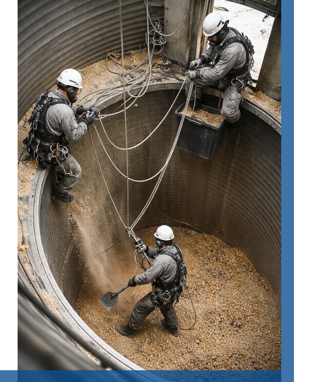 Чистка зерновых бункеров в Железногорске от 12404 р. | ВЫСОТНИК-Жлр