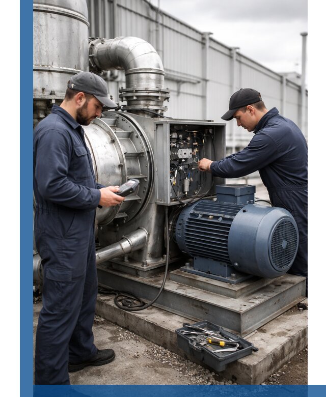 Техническое обслуживание промышленного оборудования в Железногорске