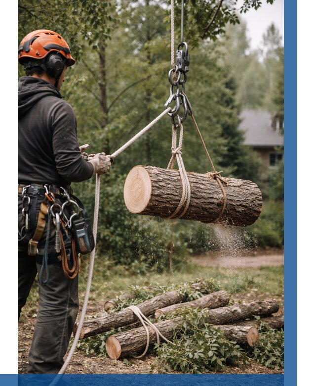 Валка деревьев частями в Железногорске от 7753 р. | ВЫСОТНИК-Жлр