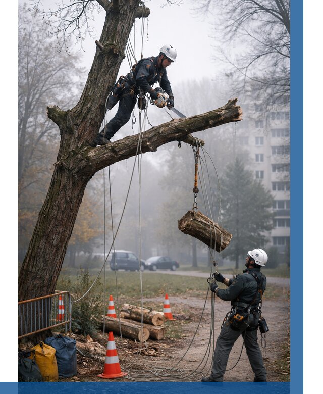 Удаление аварийных деревьев в Железногорске от 15506 р. | ВЫСОТНИК-Жлр