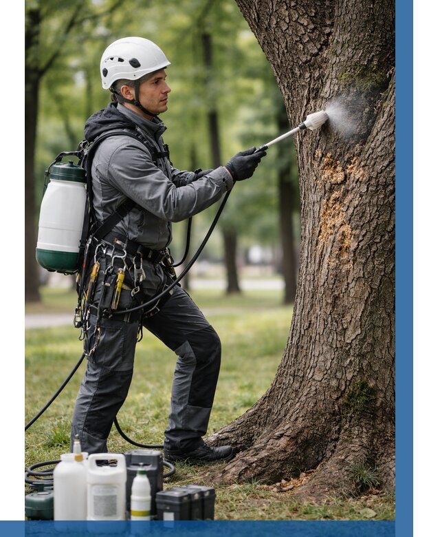 Обработка деревьев от вредителей в Железногорске от 4652 р. | ВЫСОТНИК-Жлр