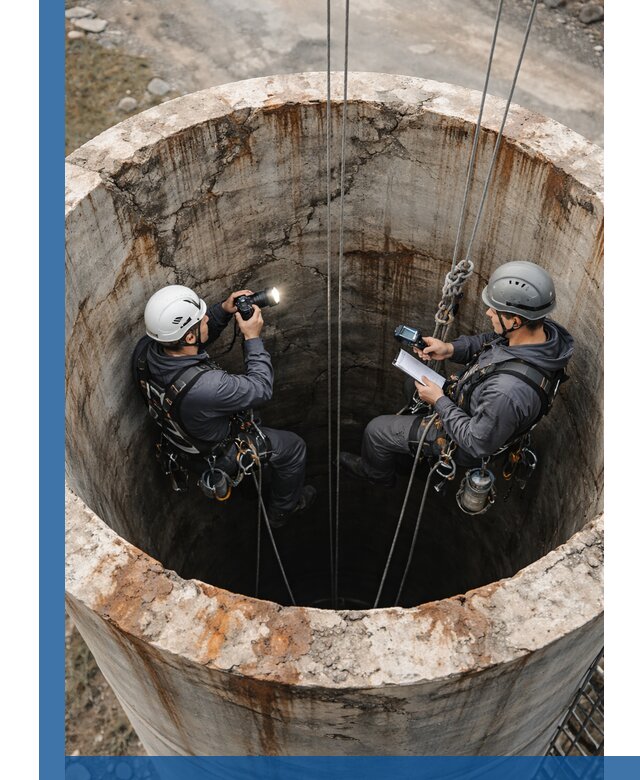 Обследование дымовой трубы: диагностика и оценка состояния в Железногорске