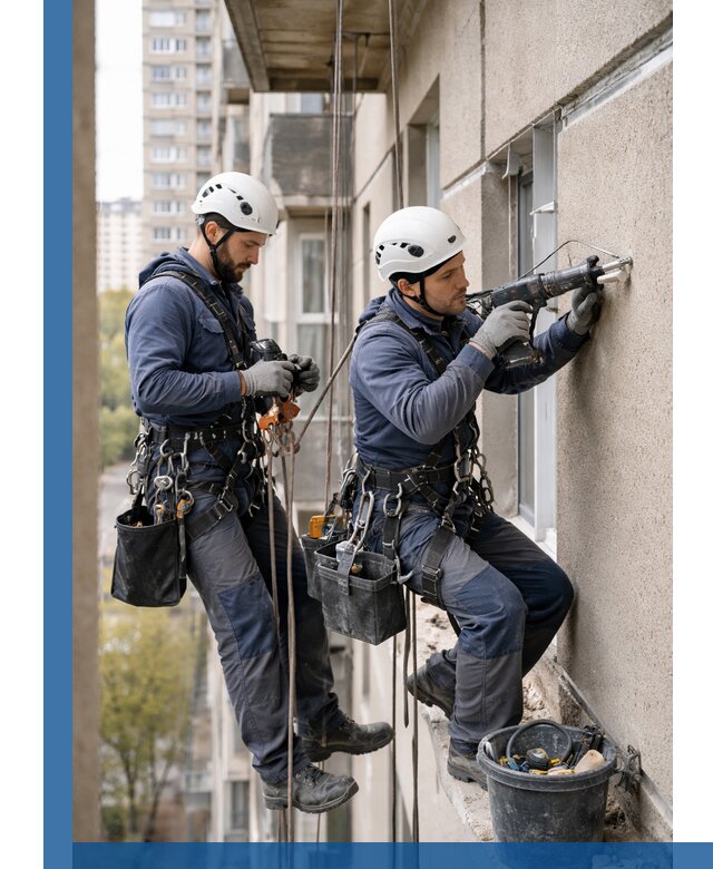 Промышленные альпинисты высотные работы и монтаж в Железногорске